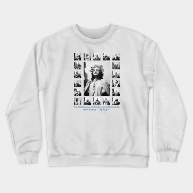 Israel, Kibbutz Ma’abarot. Passover “Song of Songs” 1945 Crewneck Sweatshirt by UltraQuirky